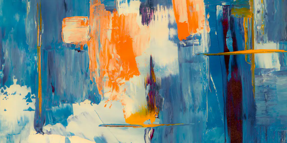 Abstract paint texture for Domestic Logistics
