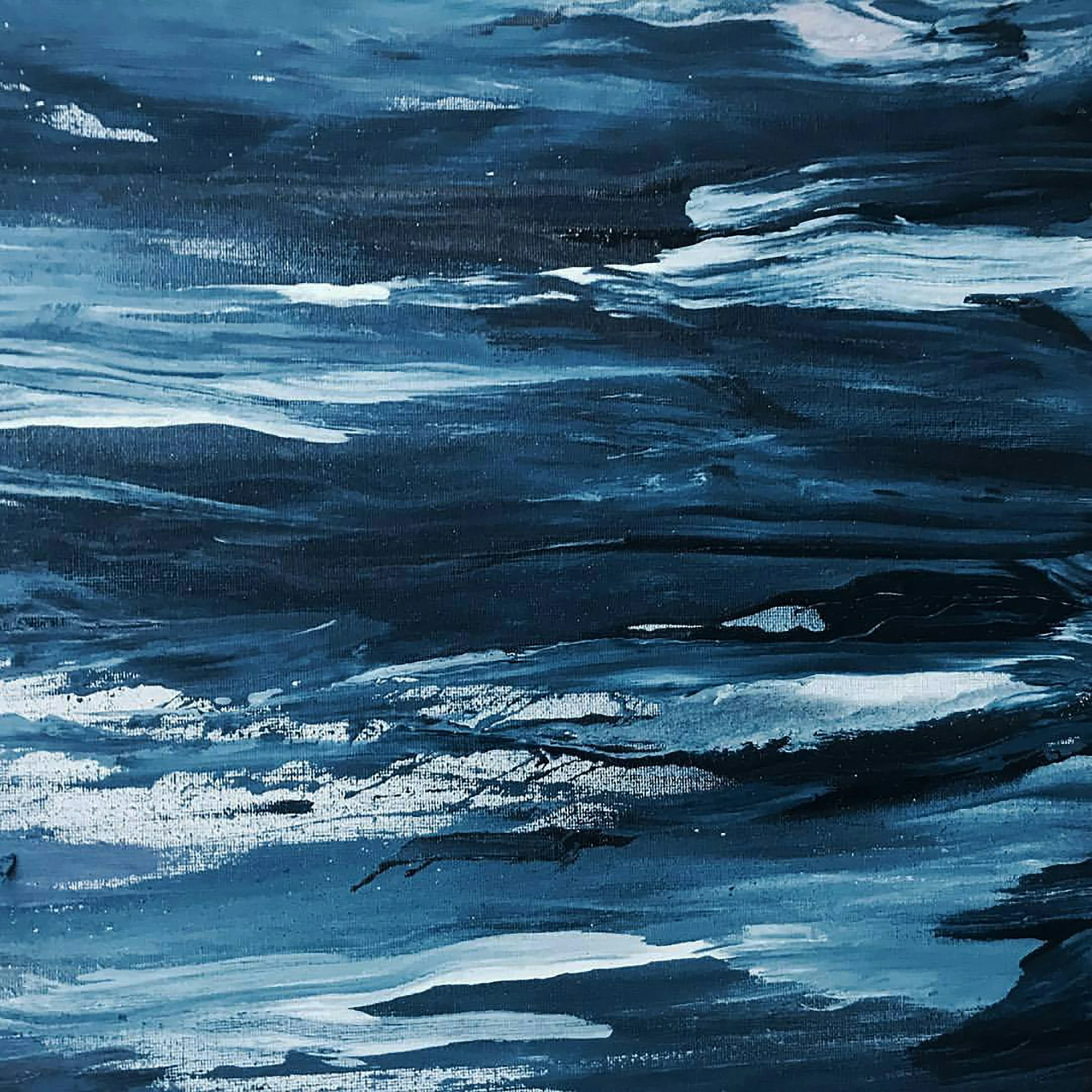 Blue abstract paint texture for collection access