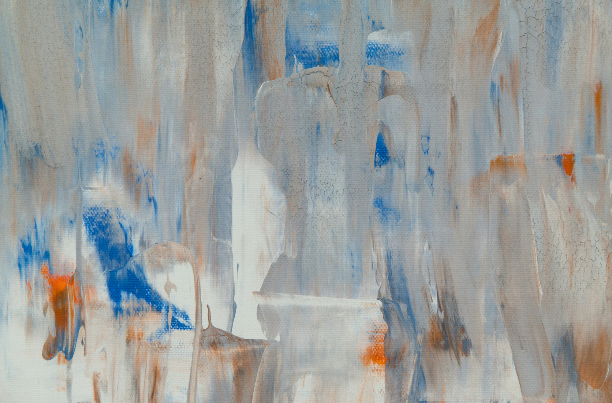 Soft abstract paint texture for collection delivery service
